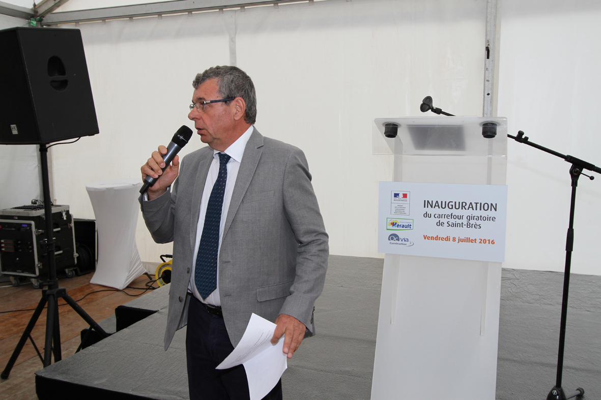 présentation de l'opération par P. Burté (DREAL LRMP)