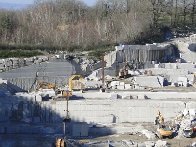 Visite de la carrière Plo