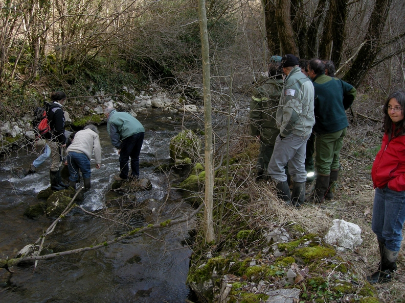 Formation de terrain (Crédit : B. Le Roux)