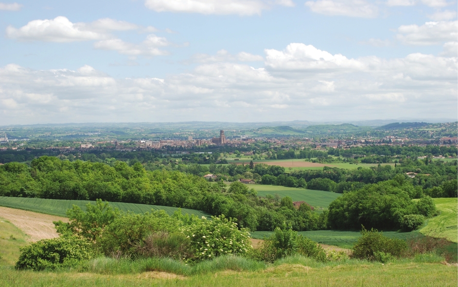 Vue depuis le coteau de Castelnau-de-Levis