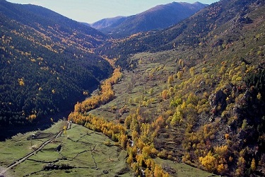 L'Alemany en automne © Claude Guisset