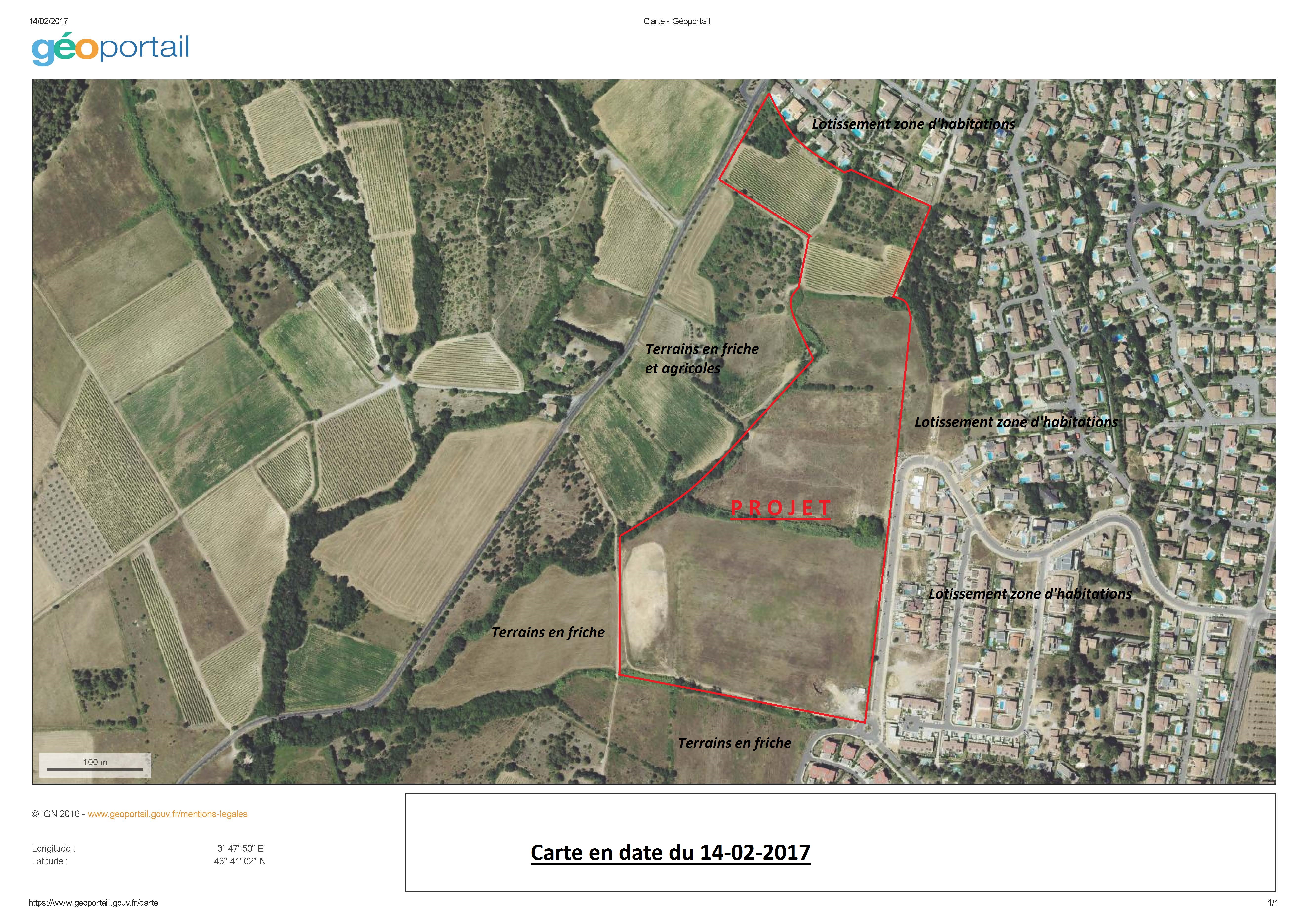 plan abords projet